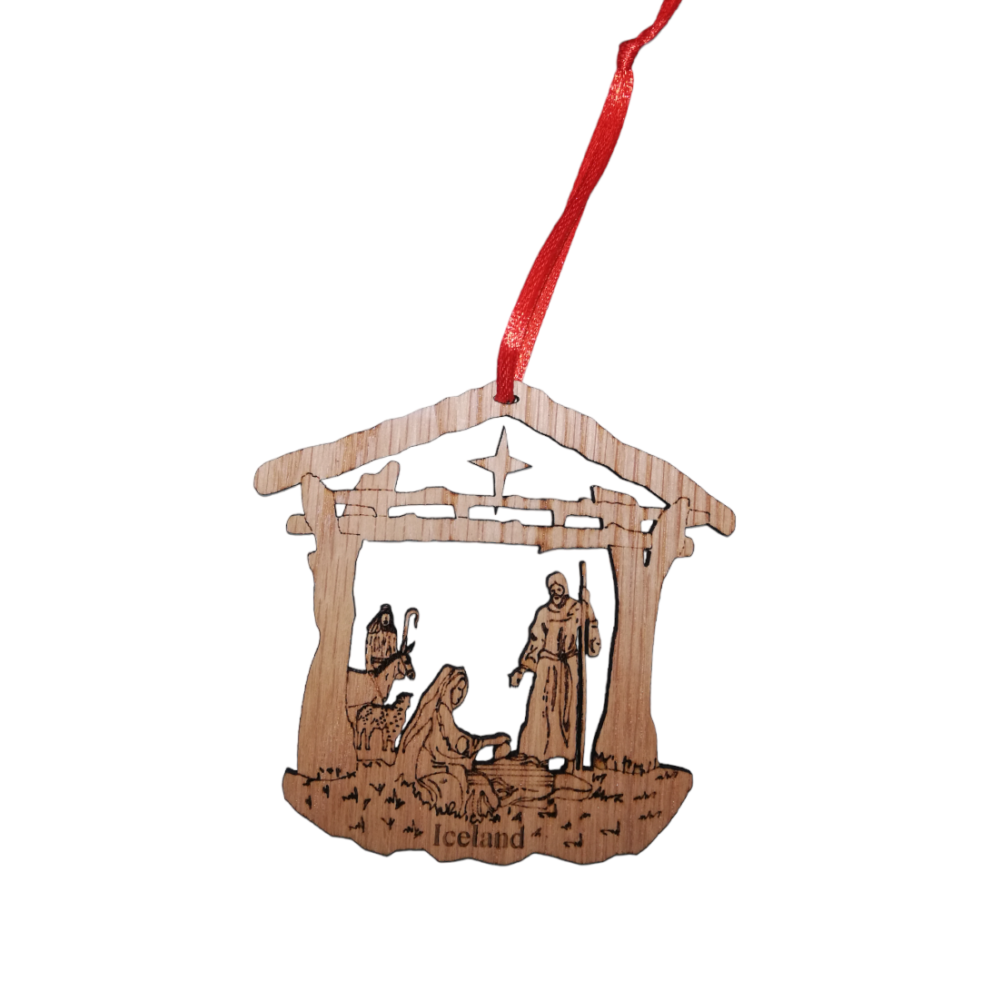 Christmas wooden handmade decoration by Os Handverk Christmas wooden handmade decoration by Os Handverk